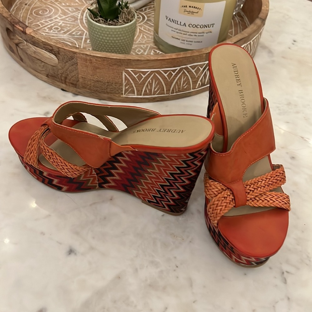 Audrey Brooke Boho Wedge